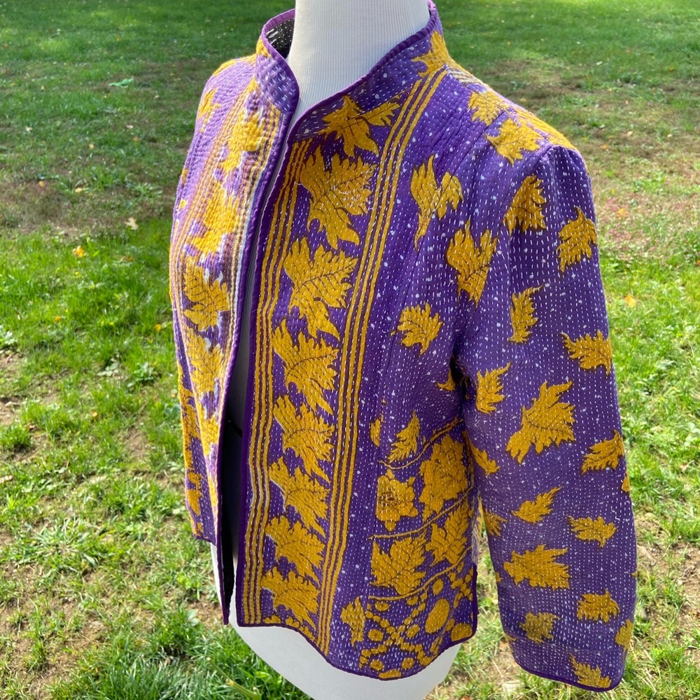 Quilted Jacket Indian Cotton